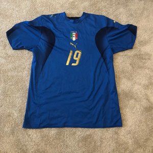 Men's Puma Italia Gianluca Zambrotta Jersey